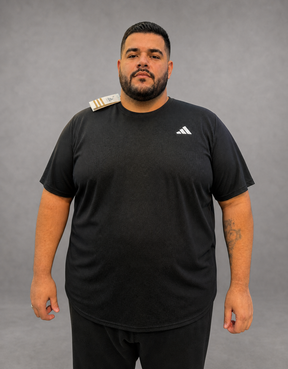 Camiseta Dri-fit Plus Size unidade - Adidas - preta