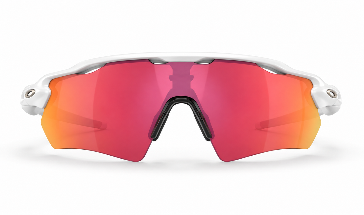 Óculos de Sol Oakley Radar Branco Lente Vermelha