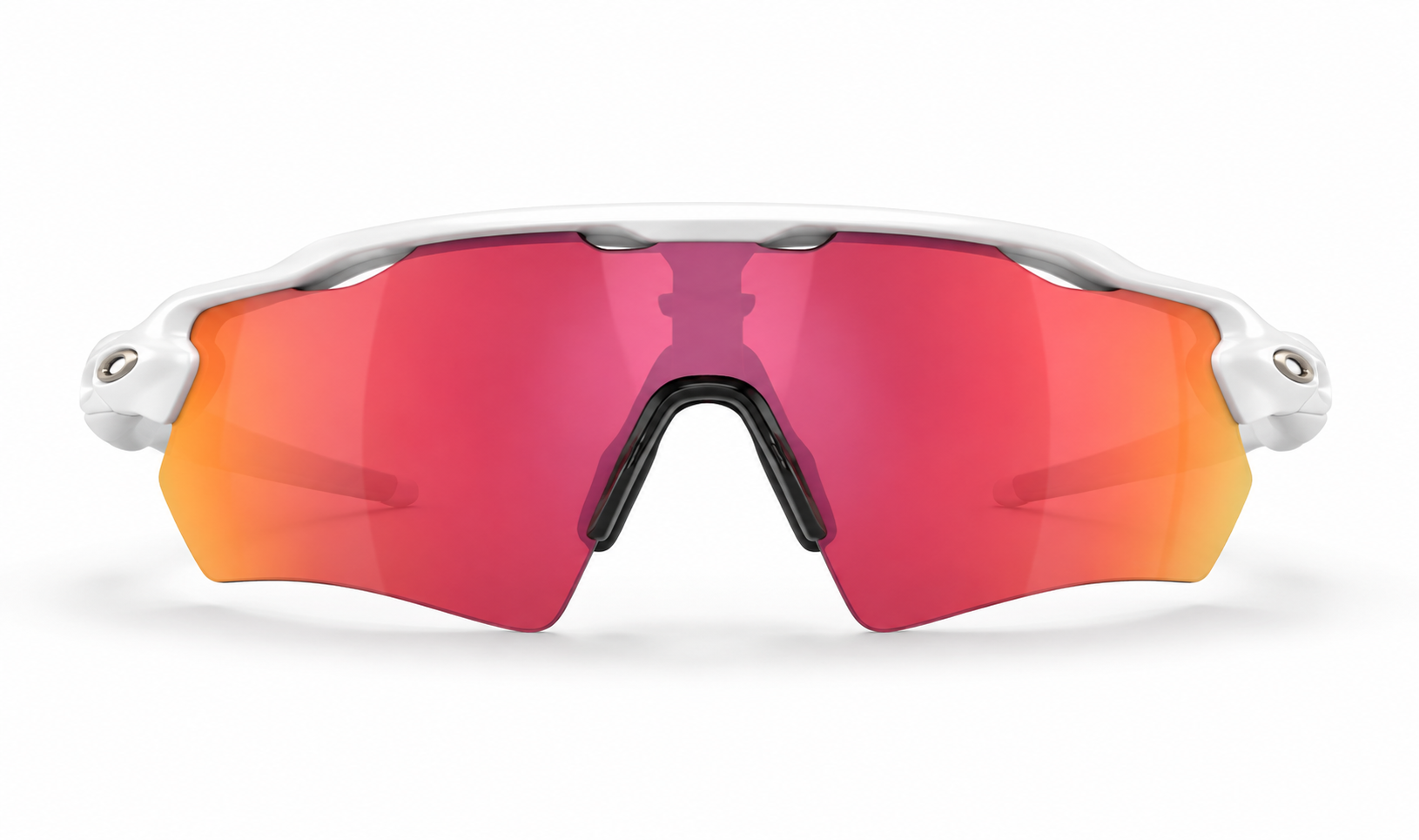 Óculos de Sol Oakley Radar Branco Lente Vermelha