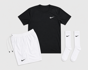 Kit Nike Dri-Fit: Camiseta + Shorts + Meia