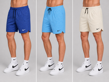 Kit 3 Shorts Dri-Fit Nike - Masculinos mauricinho