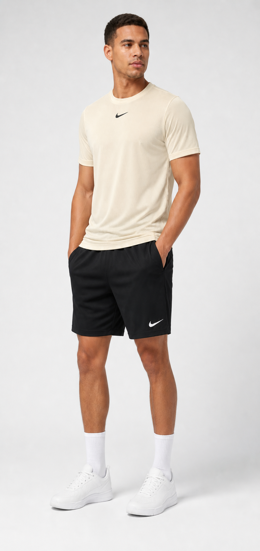 Conjunto Dri-Fit: Camiseta + Shorts - Nike