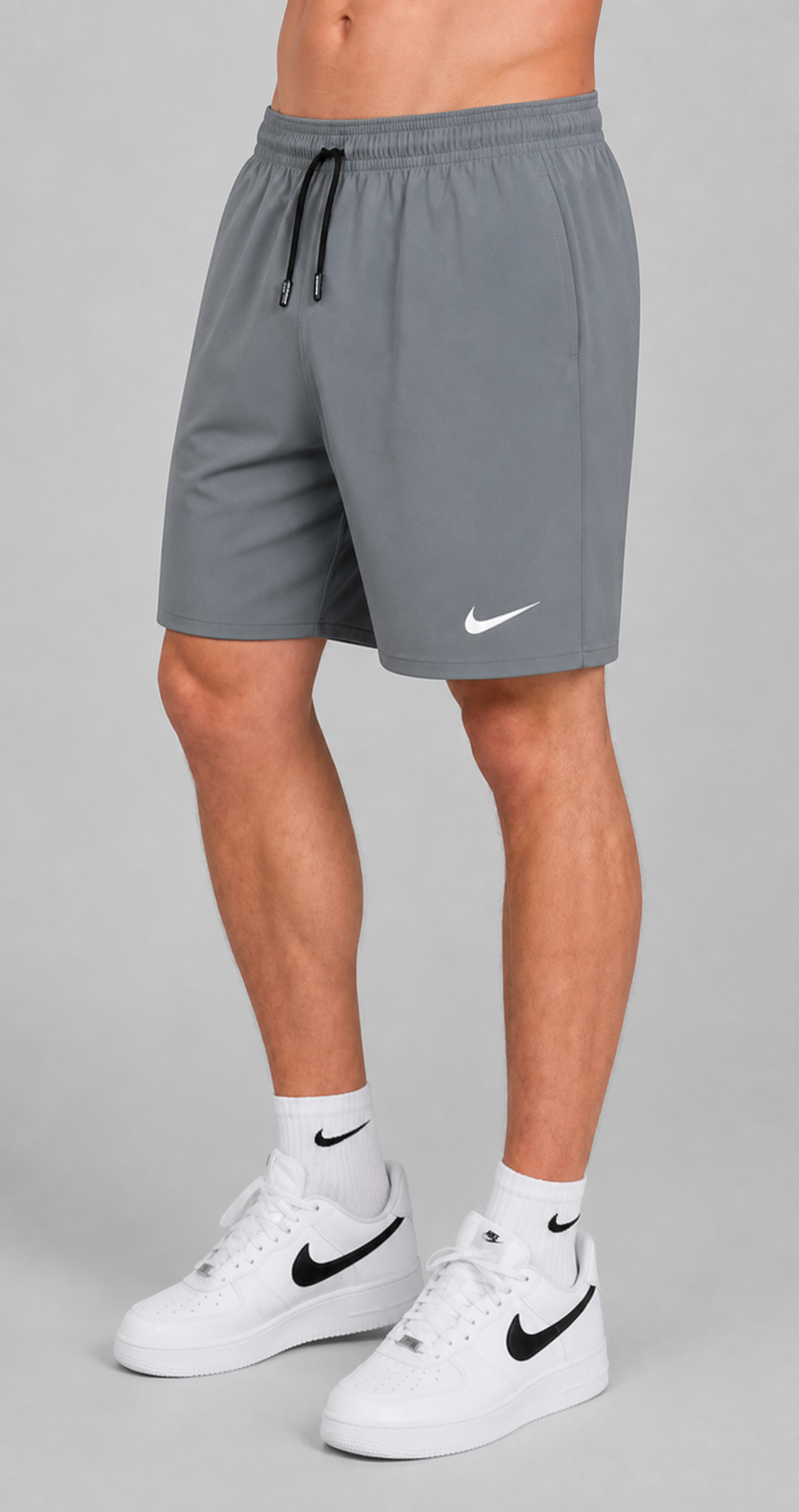 Kit 3 Bermudas Nike Dri-Fit corte reto Masculinas