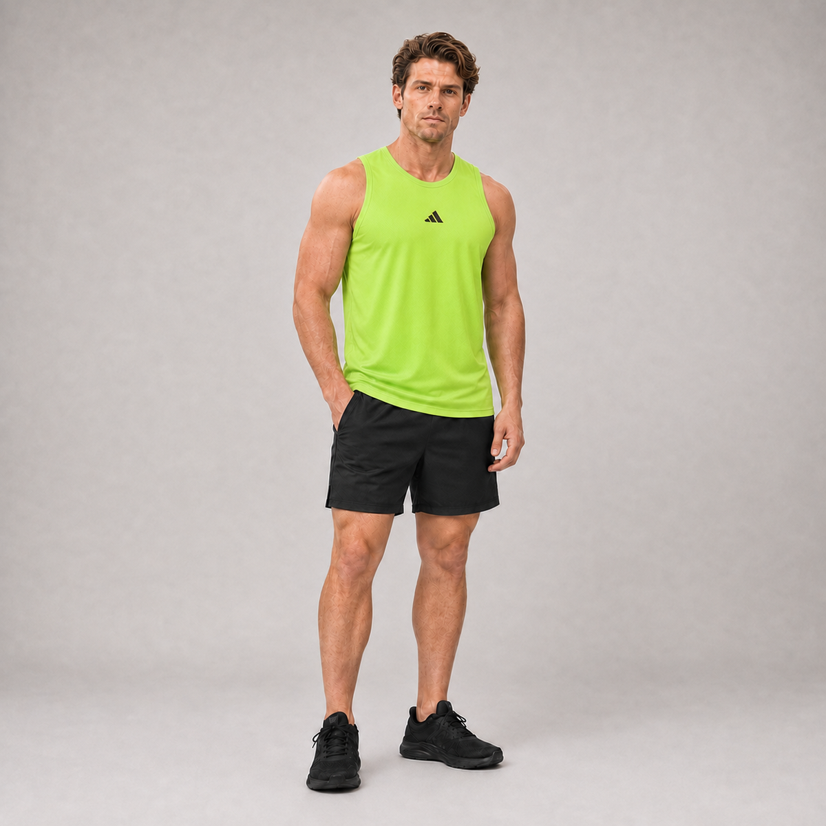 Regata Dri-Fit Adidas Verde Neon